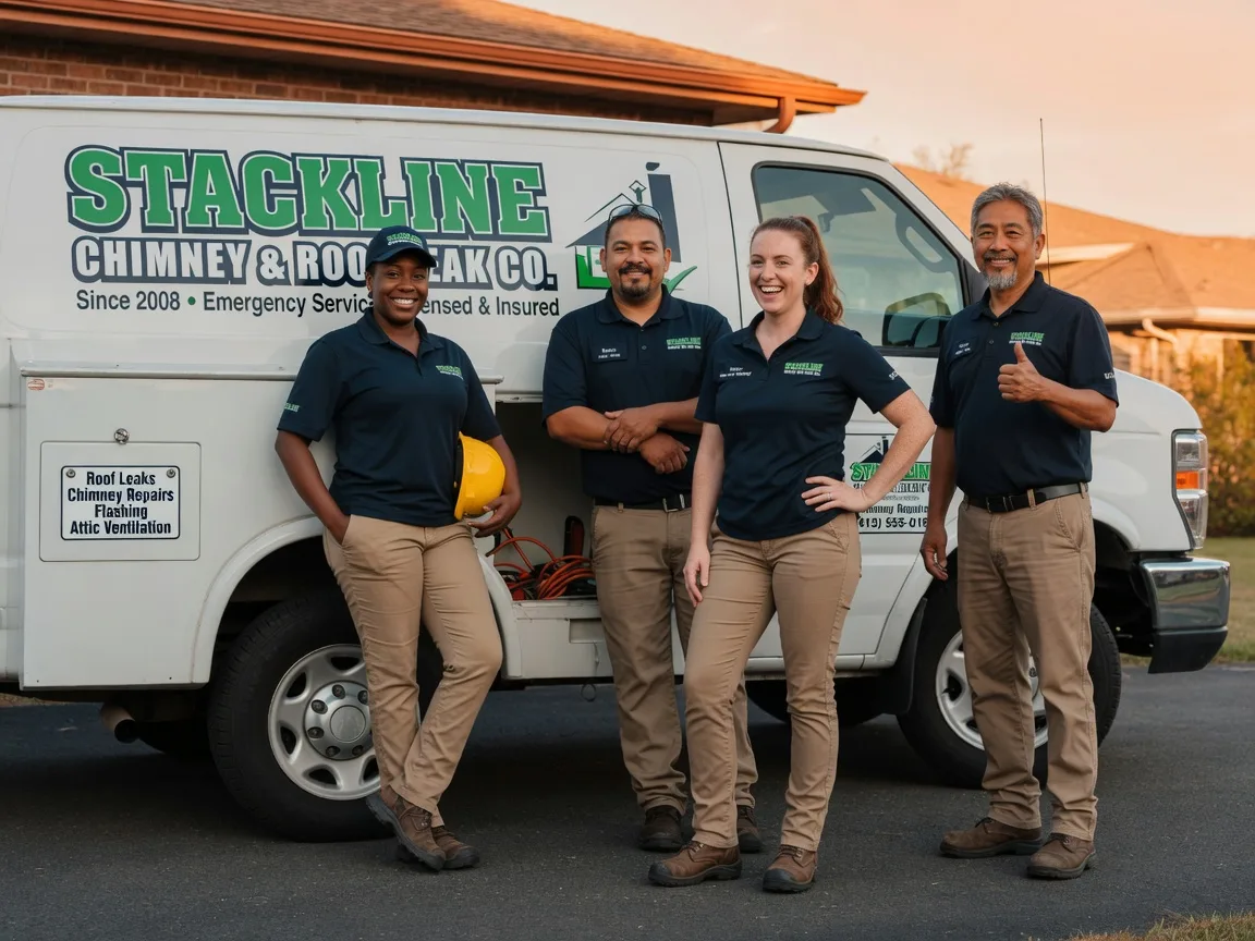 Chimney flashing repair company in Johnston, RI